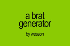 Brat Generator
