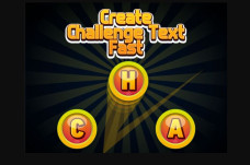 Create Challenge Text Fast