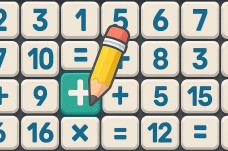 Math Crossword Puzzle - Genius Edition