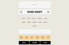 Mini Hunt