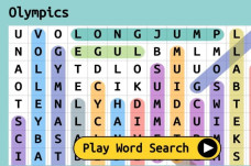 Olympic Word Search