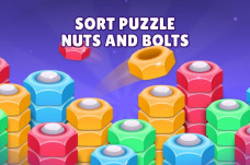 Sort Puzzle - Nuts and Bolts