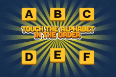 Touch The Alphabet In The Order Game