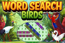 Word Search Birds