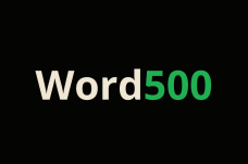 Word500